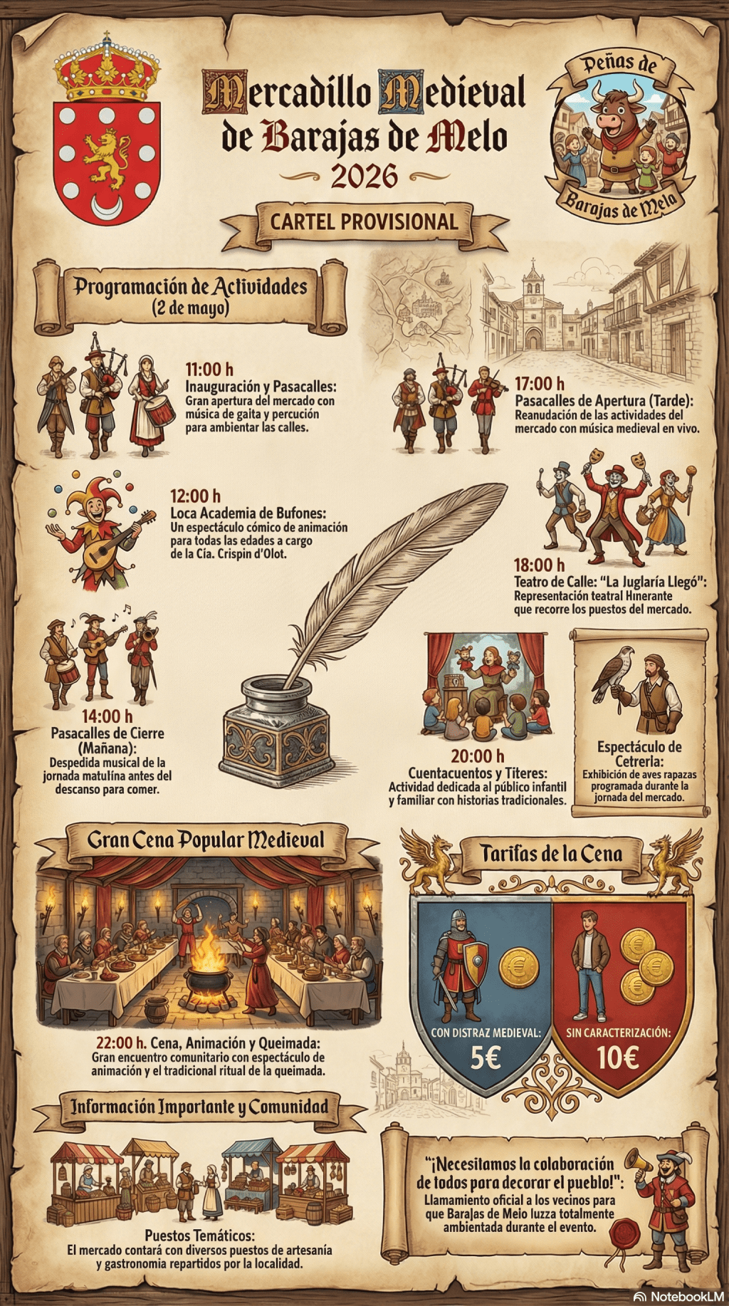 I MERCADILLO MEDIEVAL&nbsp;BARAJEÑO